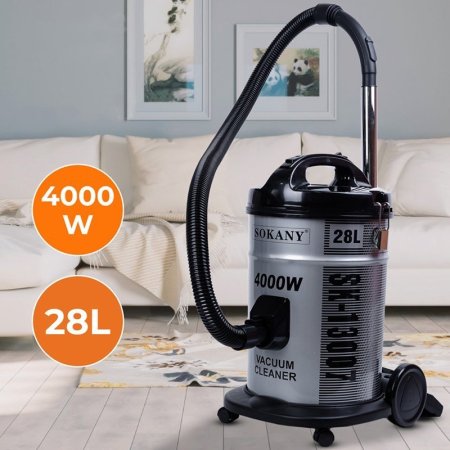مكنسة برميل 28 لتر 4000w